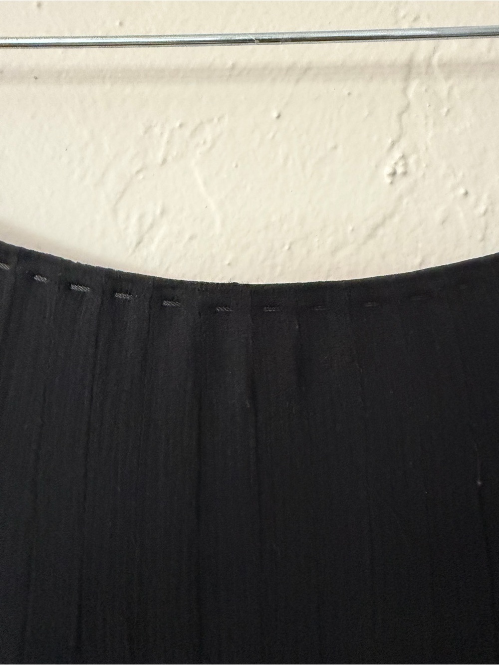 Black Elie Tahari  silk skirt